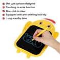 thumbnail image 3 of LCD Writing Tablet Christmas Hat Cartoon Owl Shape Children Yellow Drawing Graffiti Board, 3 of 3