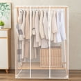 thumbnail image 4 of Garment Rack Cover Garment Stand Protective Cover Clothes Rack Cover for Home, 4 of 9