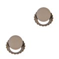 thumbnail image 3 of bedienty Quiche Pan Removable Bottom Non Stick Bakeware Kits Baking Accessory Kitchen Supplies Household Items Cooking Tools gold regular 4 inch 2Set, 3 of 6