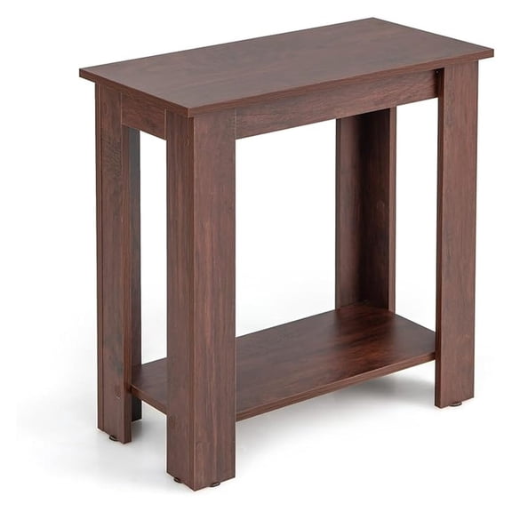 End Table Coffee Sofa Wooden End Shelf Living Room Bedroom Chair Side Table Furniture Espresso