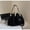 black, variant on Vintage Suede Underarm Tote Bag for Women, European American Retro Style, Large Capacity Bucket Bag, Drawstring Closure, Soft Padded, Daily Commute Shoulder Crossbody Bag (16.1"x9.8"x6.3", 1.26lb)