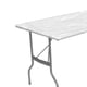 thumbnail image 1 of Uxcell 39.3"x27.5" Mantel de Plástico Rectangular, Fundas de Mesa Ajustadas Impermeables para Picnic/Camping/Aire Libre [Transparente], 1 of 6