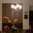 thumbnail image 6 of 52504BNB Kichler Lighting Ali - 4 Light Chandelier In Traditional Style-19.5 Inches Tall and 20 Inches Wide-Brushed Natural Brass Finish, 6 of 6
