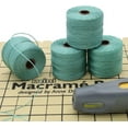 thumbnail image 6 of The Beadsmith S-Lon Bead Cord – .5 mm Twisted Nylon Cord, 4 Spools, Vintage Jade Color, TEX210, 77 Yards, 6 of 6