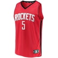 thumbnail image 2 of Youth Fanatics Fred VanVleet Red Houston Rockets Fast Break Replica Player Jersey - Icon Edition, 2 of 3