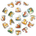 thumbnail image 1 of Aimant de Réfrigérateur Coloré Mignon Aimant de Réfrigérateur Autocollant Magnétique Animal Aimant Décoratif Ludique pour Surface Métallique Tableau Blanc de Réfrigérateur, 1 of 5