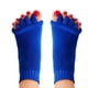 thumbnail image 5 of Eigraketly 1 Pair 5 Toe Socks Overlapping Breathable Solid Hosiery Color Comfortable Dressing Relaxing Separation azul 2piezas Eigraketly CBP096048, 5 of 5