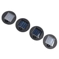 thumbnail image 6 of 4PCS Garden Light Solar Top Replacement Round Box, Solar Replacement Top of Solar Lantern Battery Box, Waterproof Round Solar Panel Lights, 6 of 9
