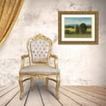 thumbnail image 3 of OToole, Tim 32x25 Gold Ornate Wood Framed with Double Matting Museum Art Print Titled - Verdant Meadow I, 3 of 4