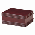 thumbnail image 1 of Caja de madera con bisagras, 5.5" W X 7" LX 3.25" H, 1 of 1
