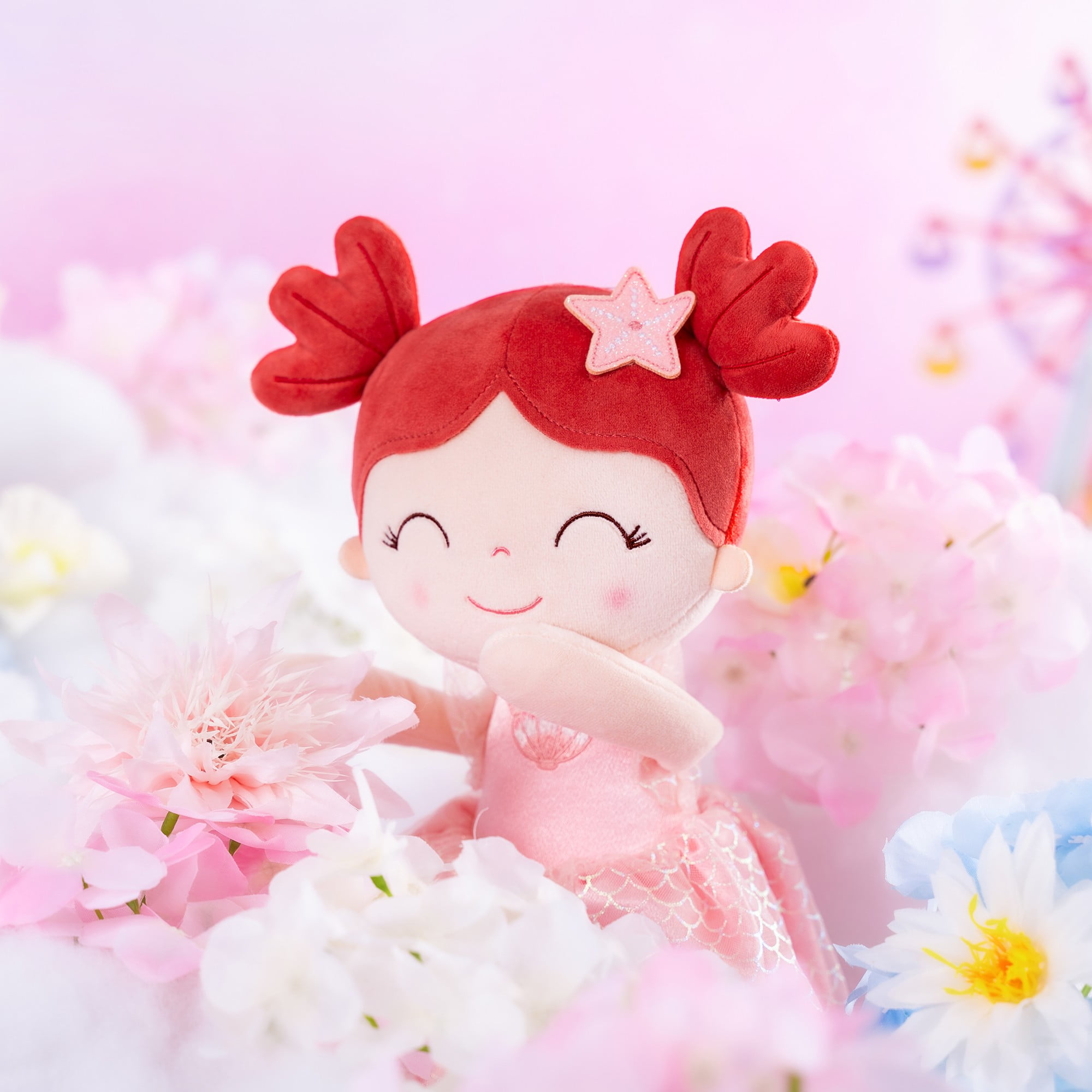 Gloveleya Toddler Stuffed Dolls Girl Gifts Princess Doll Soft Girls Toy Pearl 16inches