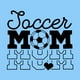 thumbnail image 5 of Camiseta de fútbol MNLYBABY Soccer Heart para mujer de manga corta, 5 of 5