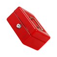 thumbnail image 3 of ziyahi Home Office Hotel Lockable Mini Money Cash Case Bedroom Bracelet Coin Tray Thick Safe Box with Lock Security Container Red, 3 of 6