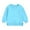 Blue, variant on LEKDFST Toddler Girl Casual Long Sleeve Sweatshirt Crew Neck Cute Pullover Relaxed Fit Tops Blue 2-3 Years