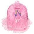 thumbnail image 1 of EeaseMX Mochila para niñas pequeñas, bolsa de ballet, tutú, vestido rosa, bolsa de baile (zapatos de baile), 1 of 8