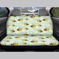 thumbnail image 3 of CHAQLIN Cute Bee Daisy, Non-Slip Replacement Seat Protectors Set of 2 Waterproof All Weather Car Back Seat Cover for Auto Car Interior, 3 of 7
