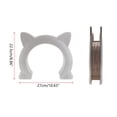 thumbnail image 5 of Yammee Cartoon Cat Shape Lockable Cat Door Security Hole Door Plastic Animal Small Door, 5 of 19
