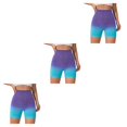 thumbnail image 4 of Sonducket Pantalones cortos sin costuras con degradado Girl Scrunch Fifth Pants Leggings cortos transpirables Pantalones de chándal Ropa para Type1 NO1, 4 of 6