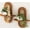 Walnut, variant on NOUGFVZP 1-Pack Floating Shelves for Wall, Boho Rattan Plant Shelf, Mid Century Small Decorative Shelf Wall-Mounted, Natural Wood Shelves for Living Room,Bedroom,Nursey Room (Walnut)