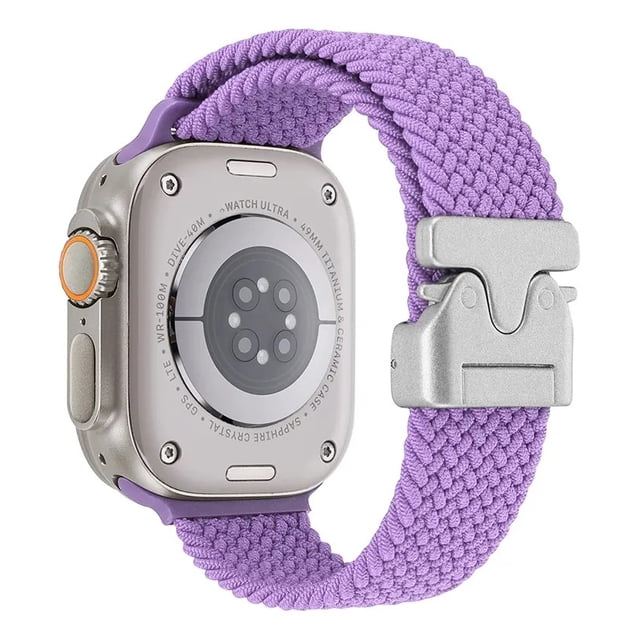Correa Trenzada de Silicona para Apple Watch, Compatible con Todas las Series