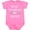 Raspberry, variant on Inktastic Great Grandmas Favorite Heart Great Grandchild Boys or Girls Baby Bodysuit