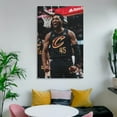 thumbnail image 6 of Donovan Mitchell Canvas Poster Canvas Wall Art Prints Poster Gifts Photo Picture Painting Posters Room Decor Home Decorative 24x36inch(60x90cm), 6 of 6