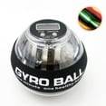 thumbnail image 1 of Pelota de muñeca con agarre de energía ligera y autoencendido, pelota centrífuga de fitness gyro, 1 of 4