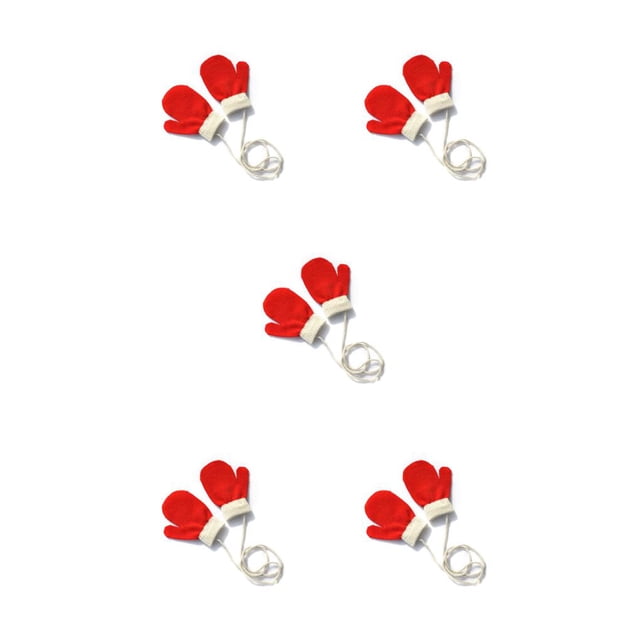 Minnieouse 1 par de manoplas para niños pequeños, manopla cómoda para mantener el calor, adorable accesorio de ropa para niños y niñas con cordón Type2 Minnieouse CBP349996