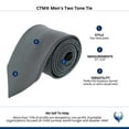 thumbnail image 4 of CTM  Two Tone Tie (Men), 4 of 4