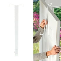 Haute Decor Adapt™ Adjustable Wreath Hanger, Top & Length Adjustable Version - Matte White