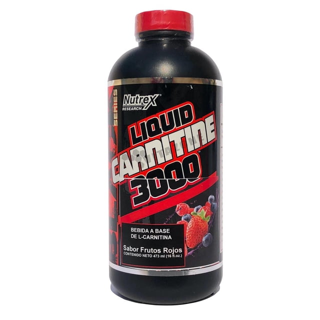Carnitina Líquida 3000 Berry Blast 473 Ml (32 Serv) Nutrex Nutrex NTLIQCARNITINEBERRY