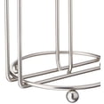 thumbnail image 3 of Spectrum Diversified Pantry Works Deluxe Paper Towel Holder Roll Dispenser Stand, Satin Nickel, 3 of 5