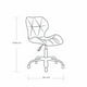 thumbnail image 2 of Silla de oficina con respaldo geométrica ergonómica ilios innova Gris, 2 of 10