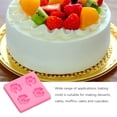 thumbnail image 3 of Billuyoard Molde de flor de silicona Hotel comedor Bar gelatina Mousse pastel pudín DIY molde boda fiesta vacaciones decoración Herramientas y accesorios para hornear, 3 of 6