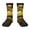 3 Black, variant on Yellow White-Lipped Pit Viper Print Kids Socks For Boys Girls,Grip Crew Socks with Non Slip,Lightweight Stretch Crew Socks,Toddlers Crew Boot Socks