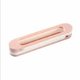 thumbnail image 1 of Estante Para Zapatillas De Baño, Estante Para Zapatillas Montado En La Pared Para Baño, Inodoro Sin Perforaciones, Plegable, 3 En 1, Soporte Para Zapatos, Rosa ANGGREK AGX1505, 1 of 1