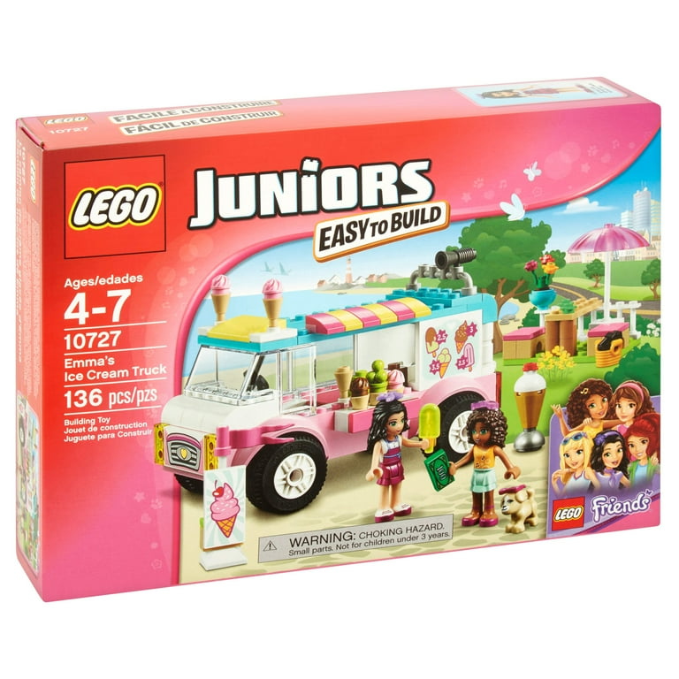Lego Juniors Friends Emma s Ice Cream Truck Building Toy Ages 4 7