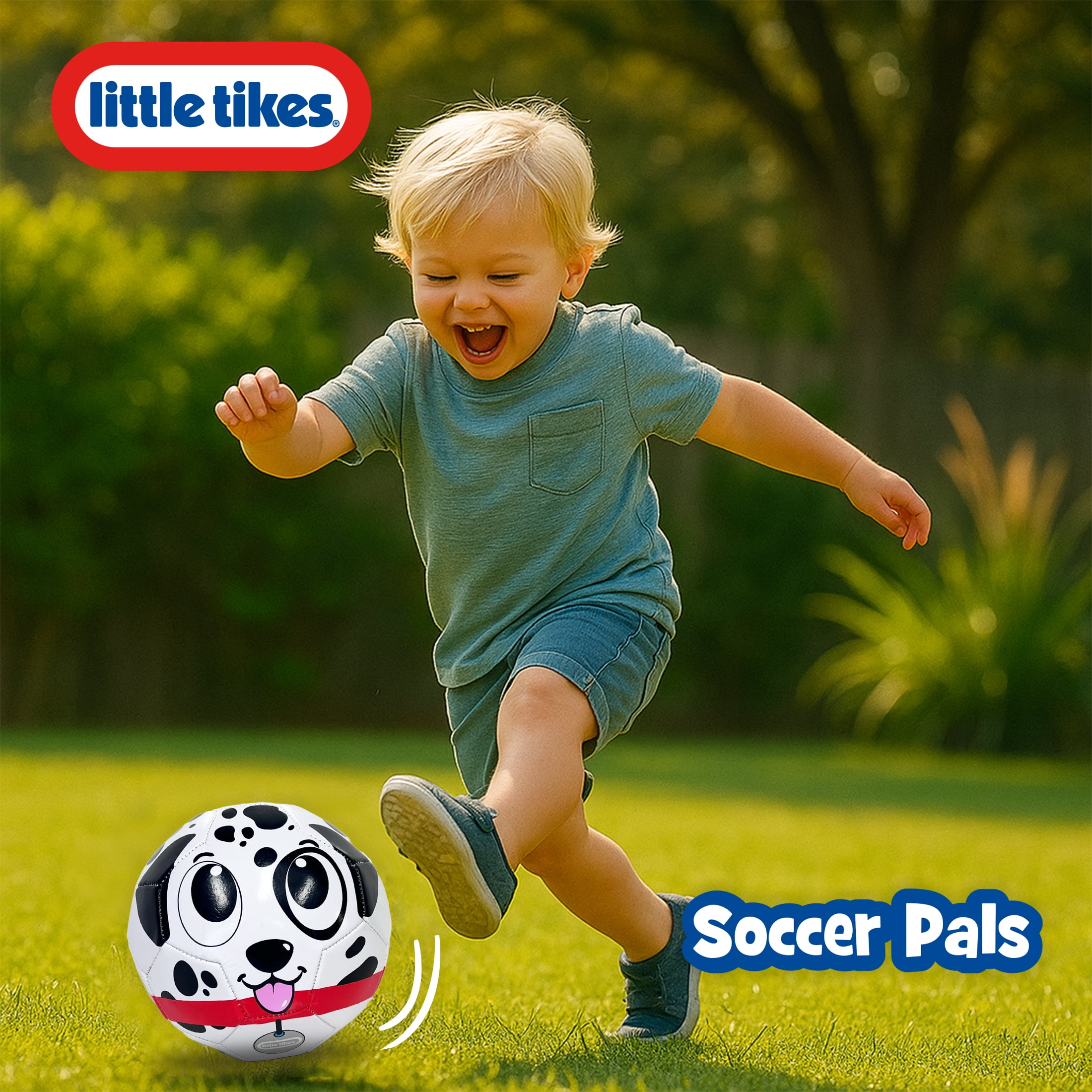 Little Tikes Soccer Pal Dalmatian Soccer Ball Toy for Kids, Active Indoor and Outdoor Play, Ages 3+