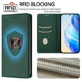 thumbnail image 5 of for Google Pixel 9a Wallet Case with RFID Blocking Card Slots, Fashion PU Leather Flip Kickstand Magnetic Phone Cover Women Men, Support Wireless Charging, Full Body Protection - Darkgreen, 5 of 11