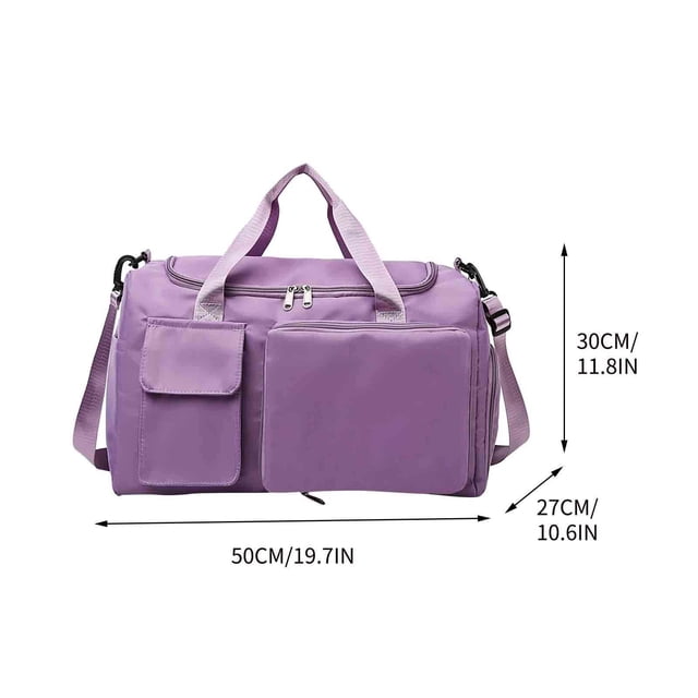 Yhmxh Organizadores y almacenamiento Nuevo bolso bandolera de tela con gran capacidad y múltiples compartimentos. Almacenamiento de ducha almacenamiento de cocina Almacenamiento de juguetes