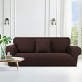 thumbnail image 2 of PiccoCasa Stretch Spandex Armchair Sofa Slipcover, Chocolate Medium, 2 of 6