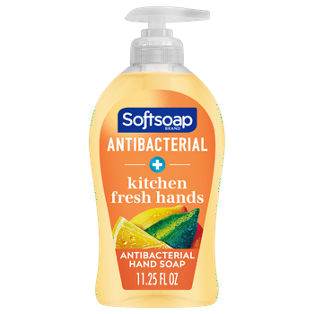 Softsoap Antibacterial Liquid Hand Soap, Kitchen Fresh Hand Soap, 11.25 Oz