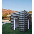 thumbnail image 1 of Cabina inflable para fotos Xmaybang con 2 puertas y luces LED, 1 of 7