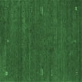 thumbnail image 1 of Ahgly Company Indoor Square Abstract Emerald Green Contemporary Area Rugs, 6' Square, 1 of 4