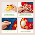 thumbnail image 3 of Toys 6-12 Months - Surprise Barn with Stuffed Farm Animals, Rattle, Crinkle Paper, Mirror - Montessori Toys for 6 Month Old Babies, Sensory Balls Toddlers 1-3, 1 Year Old Boy Girl Gifts, 3 of 9