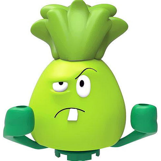 Plants vs. Zombies Series 1 Bonk Choy Minifigure Walmart