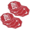 thumbnail image 2 of Stop Sign Wall Decal Sticker, Non- Waterproof Anti-Fade Self Adhesive Stop Sign, For Gas Station Public Area Subways, 2 of 8