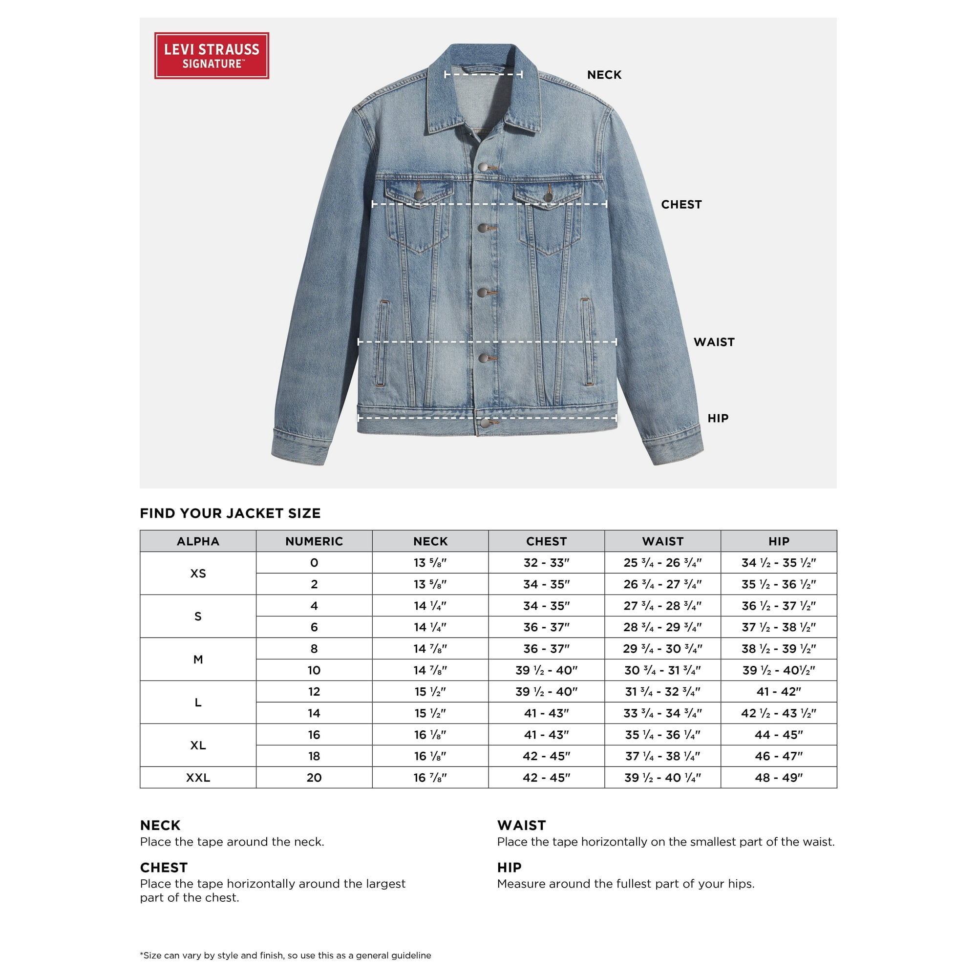 Levi Strauss Signature Women's and Women's Plus '95 Vest, XS-4X