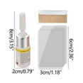 thumbnail image 3 of 5Pcs Car Glass Repair under $5! Xqxayjr Automotive Glass Repair Fluid Kit, Car Window Crack Chip Repair Tool, Windshield Repair Solution with Scraper, 3ml Glass Damage Restoration Set, 3 of 7