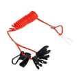 thumbnail image 1 of Interruptor De Parada De Emergencia Ligero De 1,6 M Con 7 Llaves De Repuesto Para Yamaha, 1 of 9